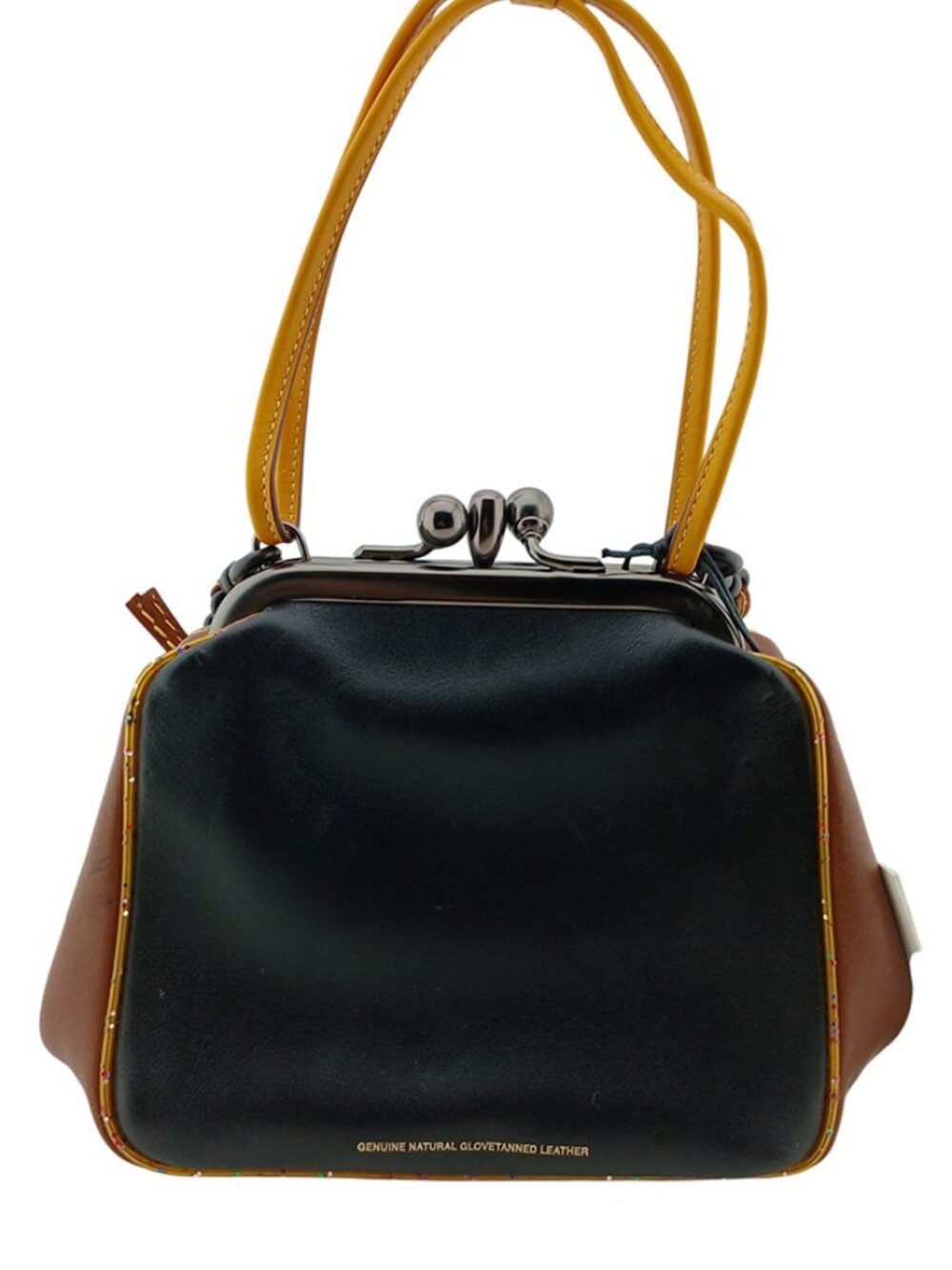 COACH 1941 Kisslock Frame Bag in Coach Link Glovetanned Leather MSRP $695.00 - Picture 5 of 10